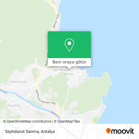 Seyhdavut Sanma harita