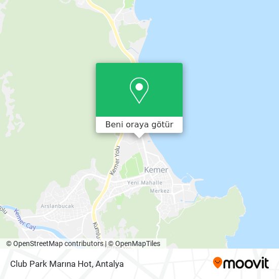 Club Park Marına Hot harita