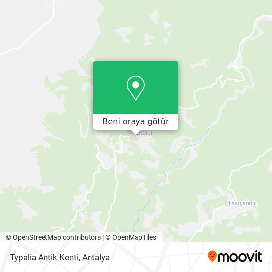 Typalia Antik Kenti harita
