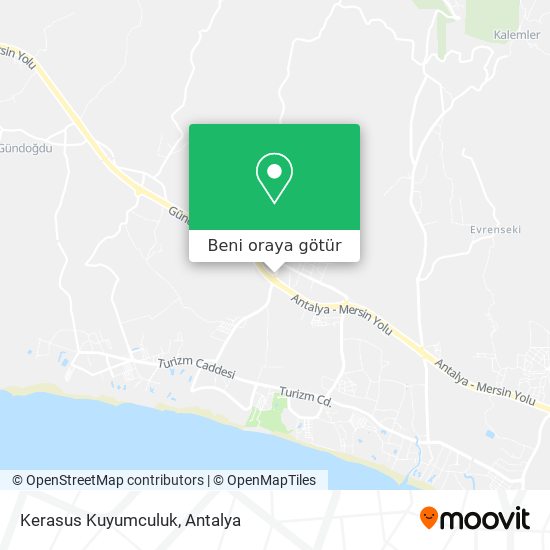 Kerasus Kuyumculuk harita