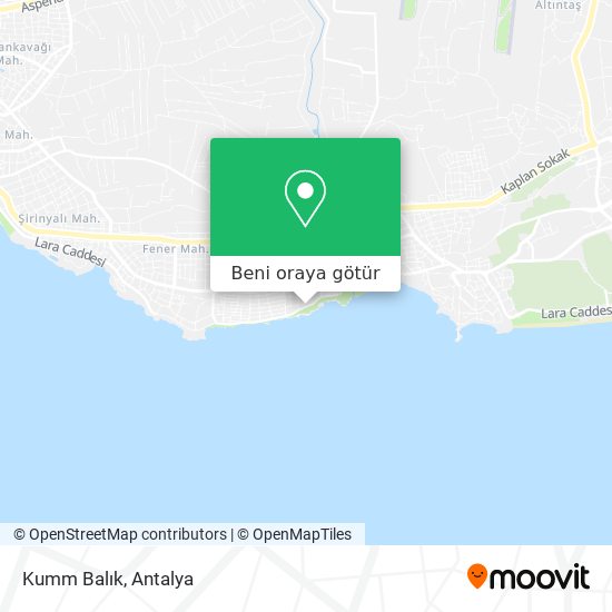 Kumm Balık harita