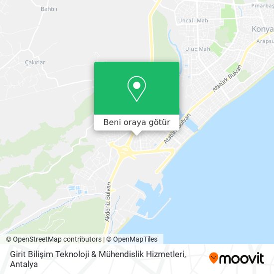 Girit Bilişim Teknoloji & Mühendislik Hizmetleri harita