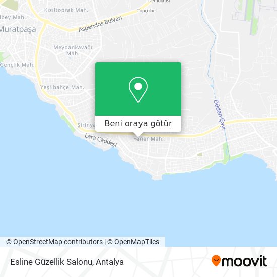 Esline Güzellik Salonu harita