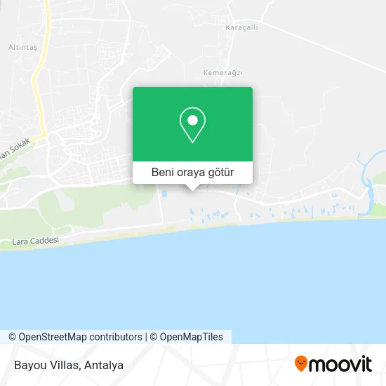 Bayou Villas harita