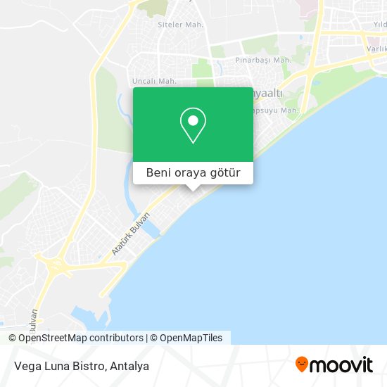 Vega Luna Bistro harita