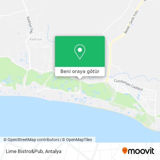 Lime Bistro&Pub harita
