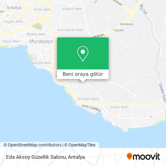 Eda Aksoy Güzellik Salonu harita