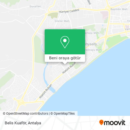 Belis Kuaför harita