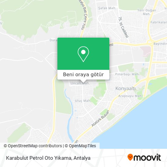 Karabulut Petrol Oto Yıkama harita