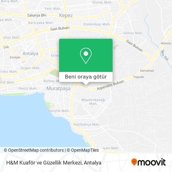 H&M Kuaför ve Güzellik Merkezi harita