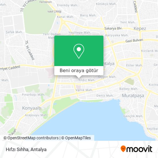 Hıfzı Sıhha harita