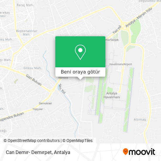 Can Demır- Demırpet harita
