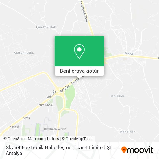 Skynet Elektronik Haberleşme Ticaret Limited Şti. harita