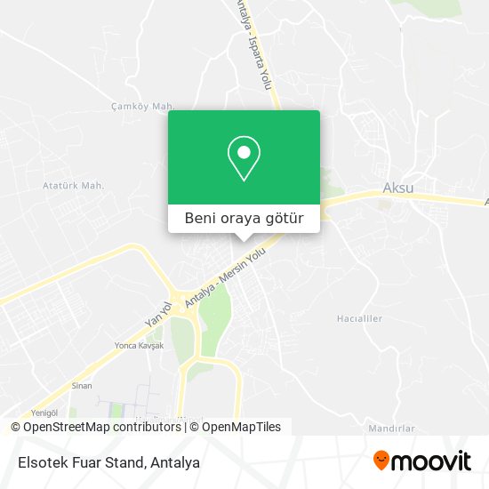 Elsotek Fuar Stand harita