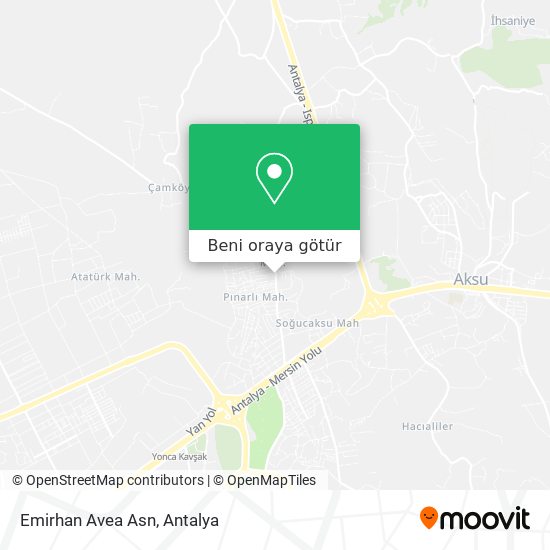 Emirhan Avea Asn harita