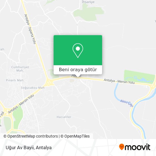 Uğur Av Bayii harita