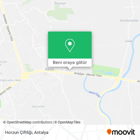 Horzun Çiftliği harita