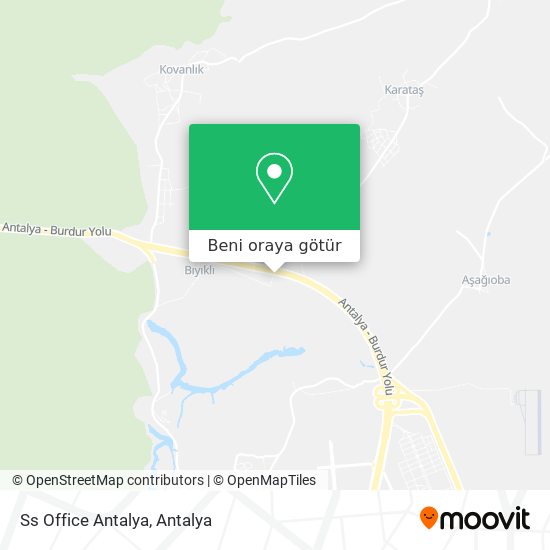 Ss Office Antalya harita