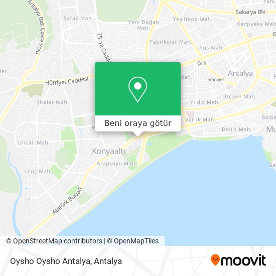 Oysho Oysho Antalya harita