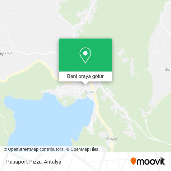 Pasaport Pızza harita