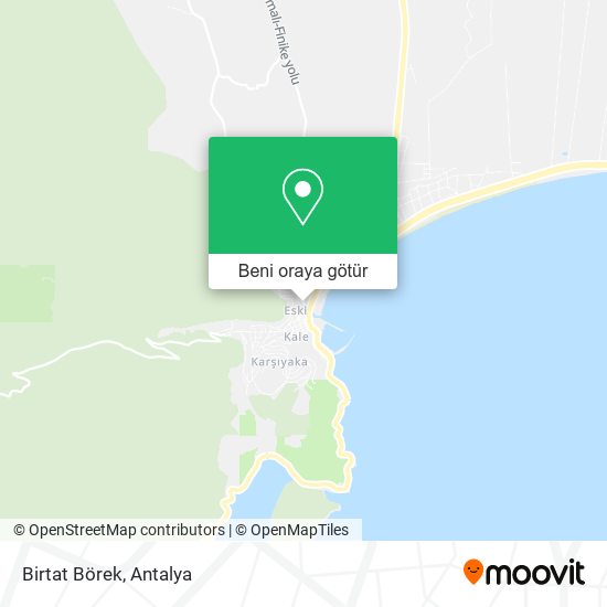 Birtat Börek harita