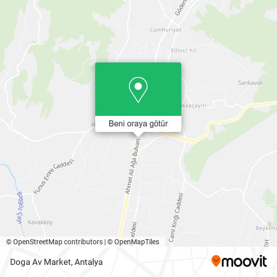 Doga Av Market harita