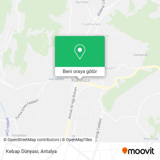 Kebap Dünyasi harita
