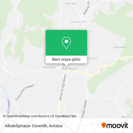 Albabilgisayar Güvenlik harita
