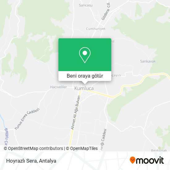 Hoyrazlı Sera harita