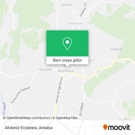 Akdeniz Eczanesi harita