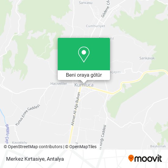 Merkez Kırtasiye harita