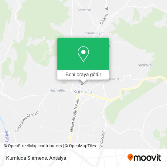 Kumluca Siemens harita