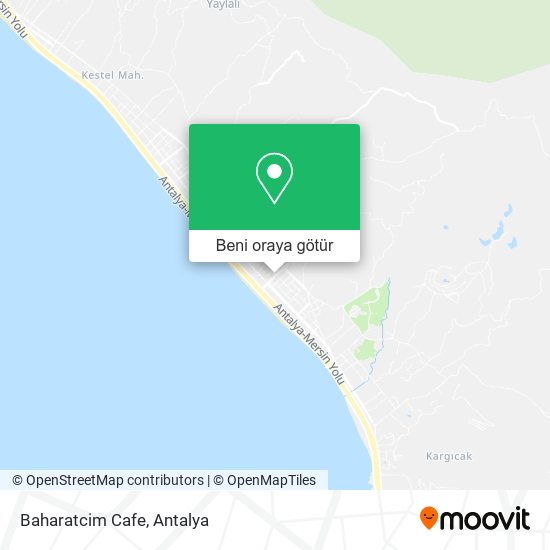 Baharatcim Cafe harita