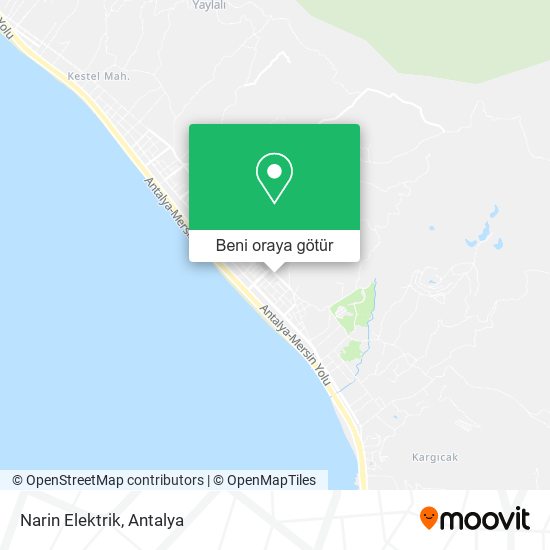 Narin Elektrik harita