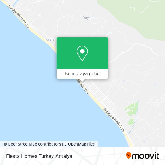 Fiesta Homes Turkey harita