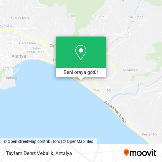 Tayfam Denız Vebalık harita