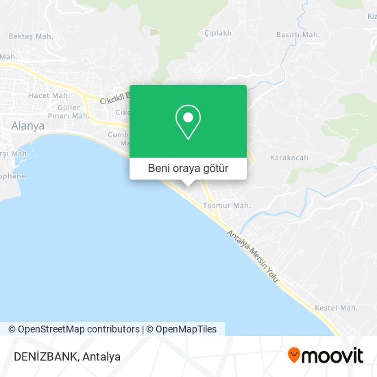 DENİZBANK harita