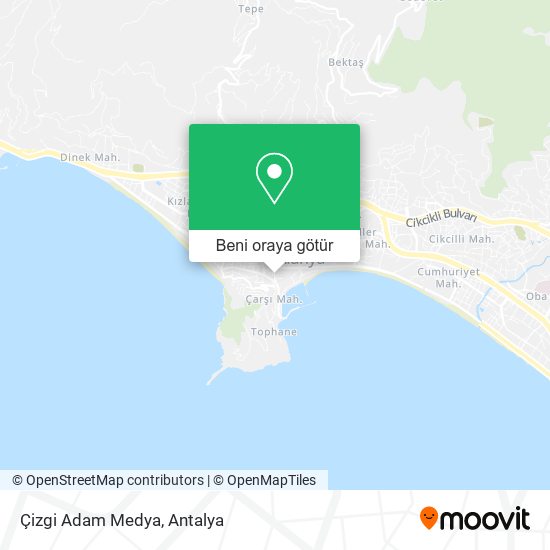 Çizgi Adam Medya harita