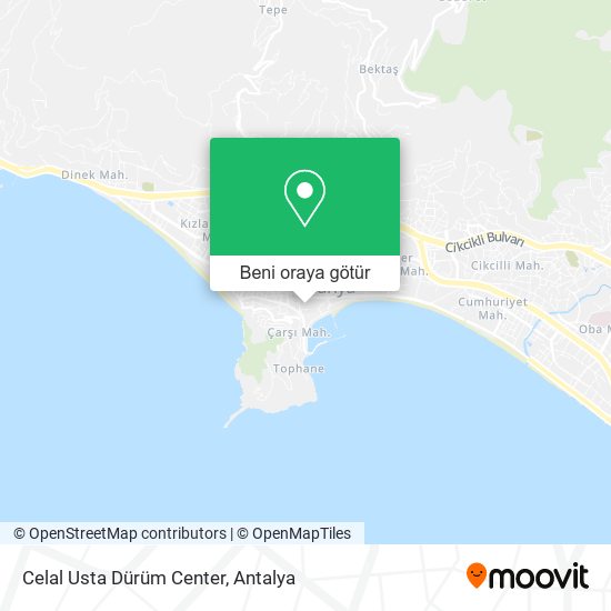 Celal Usta Dürüm Center harita