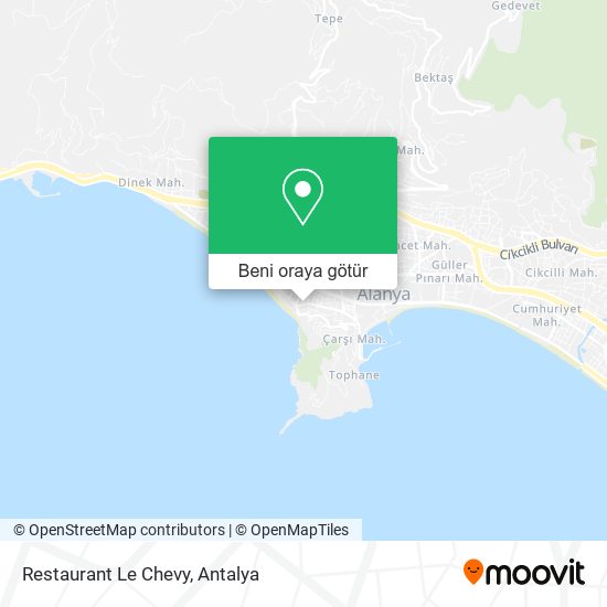 Restaurant Le Chevy harita