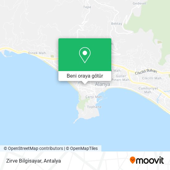 Zirve Bilgisayar harita