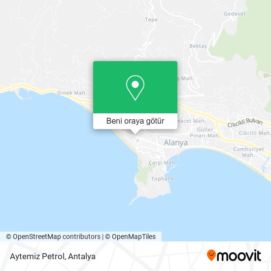 Aytemiz Petrol harita