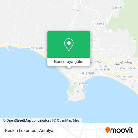 Keskın Lokantası harita