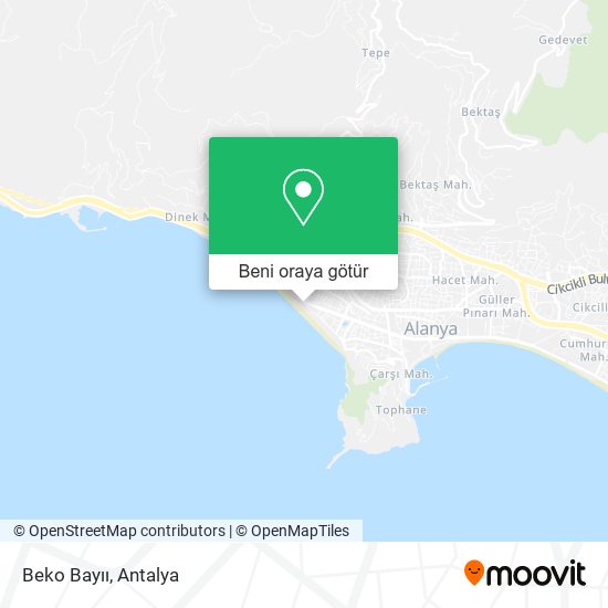 Beko Bayıı harita