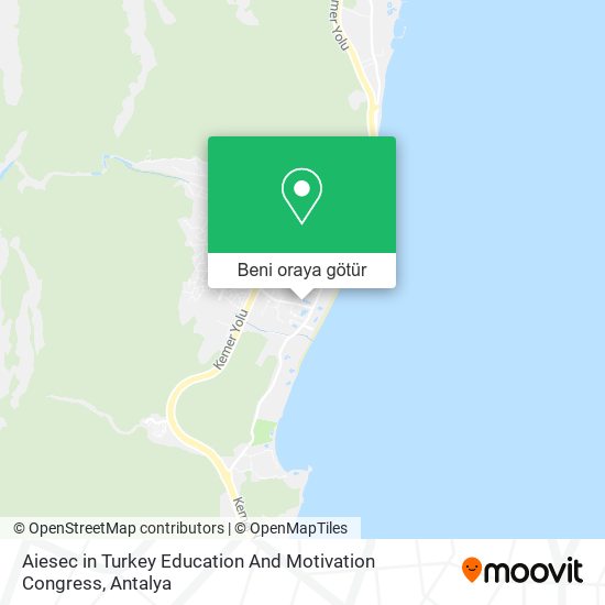 Aiesec in Turkey Education And Motivation Congress harita