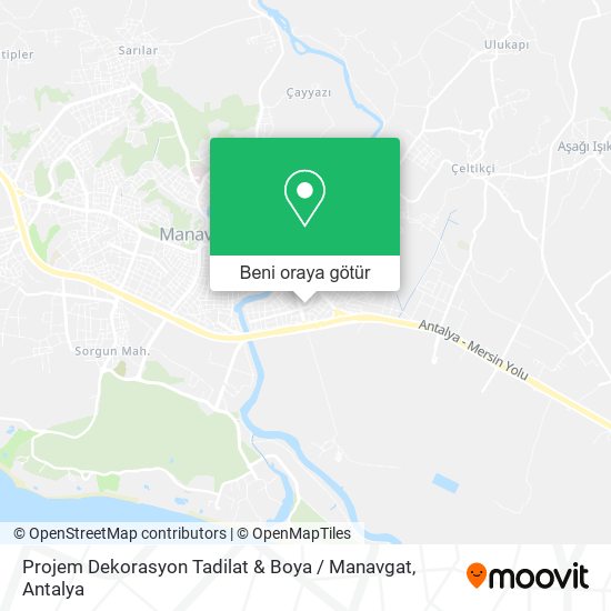Projem Dekorasyon Tadilat & Boya / Manavgat harita