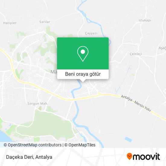 Daçeka Deri harita