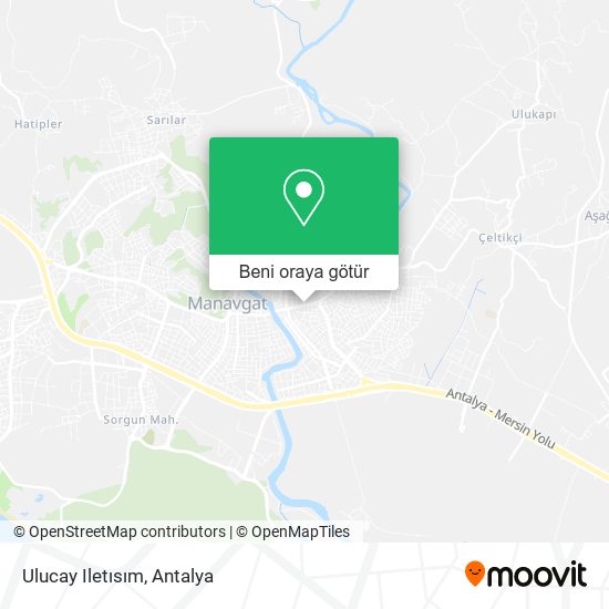 Ulucay Iletısım harita