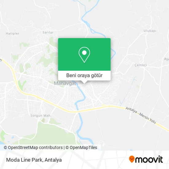 Moda Line Park harita