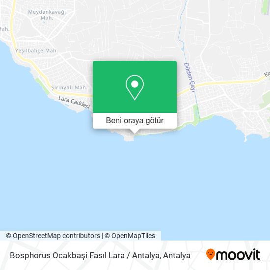 Bosphorus Ocakbaşi Fasıl Lara / Antalya harita